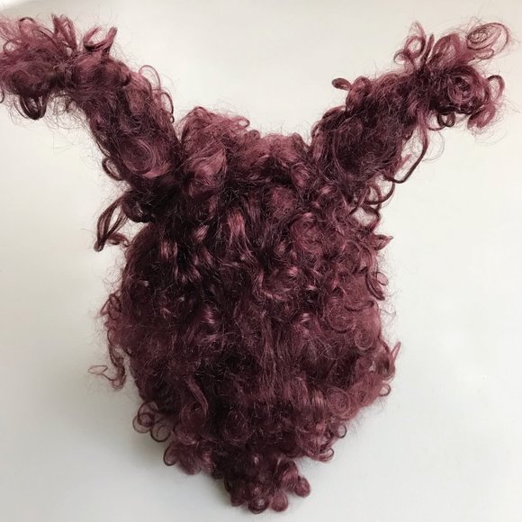 MARIO CHIDO STUDIOS Gothic Vampira Wig OS Burgundy w/Extras Halloween Costume